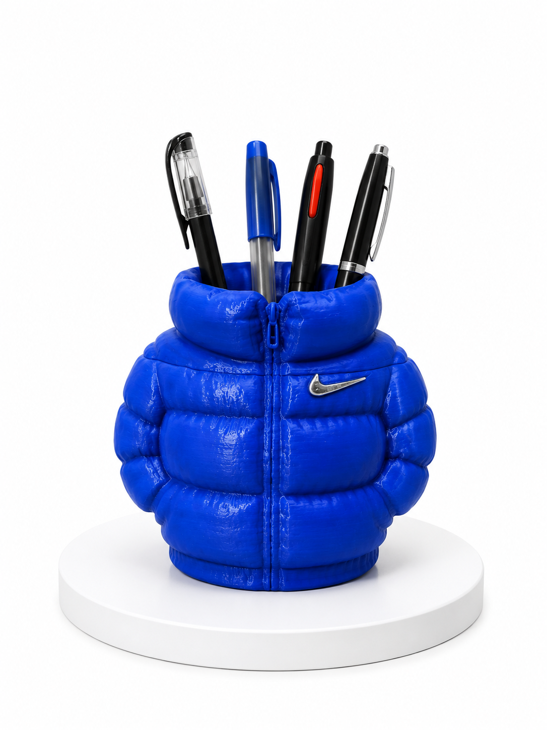 Mini Puffer Jacket Pen Holder – Hype Desk Organizer